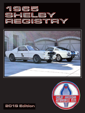 1965 Shelby Mustang Registry