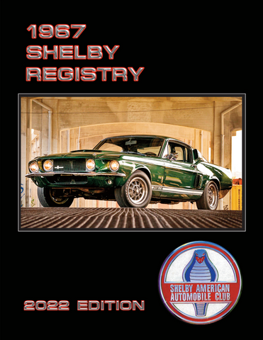 1967 Shelby Mustang Registry, 5th Edition (2022) (Pre-Production Order)