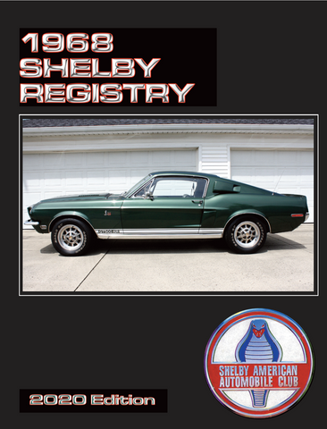 1968 Shelby Mustang Registry, 5th Edition (2020)