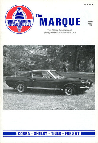 The Marque Vol 1 #4 (June - July 1976, 52 pages)