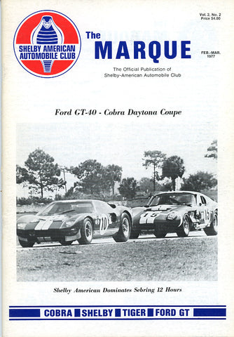 The Marque Vol 2 #2 (Feb - March 1977, 66 pages)