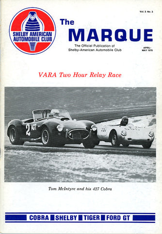 The Marque Vol 3 #3 (April - May 1978, 66 pages)