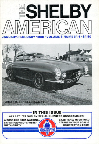 Shelby Am. (Vol. 5 #1 Jan-Feb 1980 - 66 pgs.)