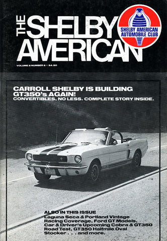 Shelby Am. (Vol. 5 #5 Sep-Oct 1980 - 66 pgs.)